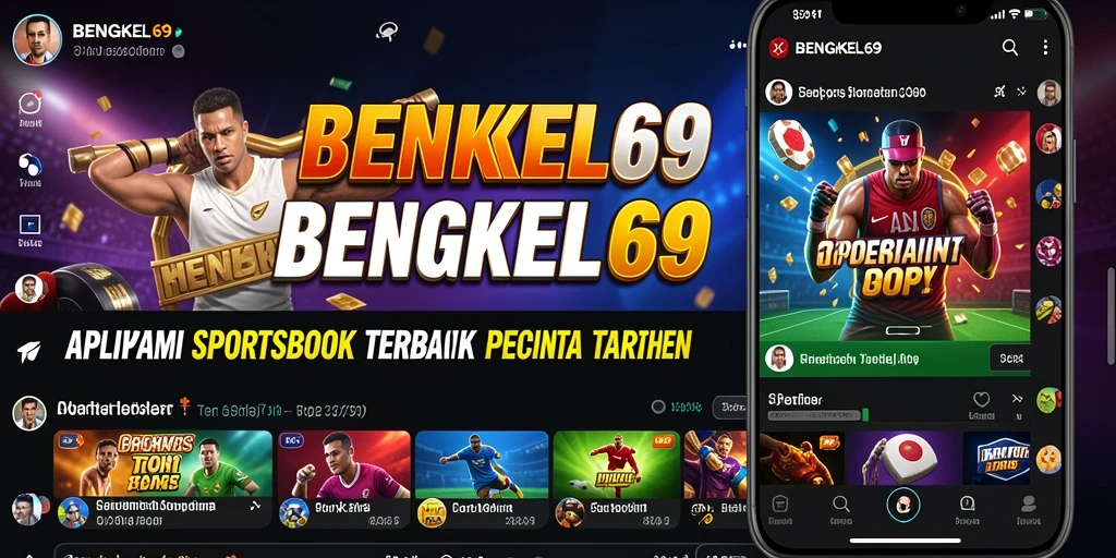Tampilan lengkap dari antarmuka BENGKEL69 untuk taruhan olahraga.