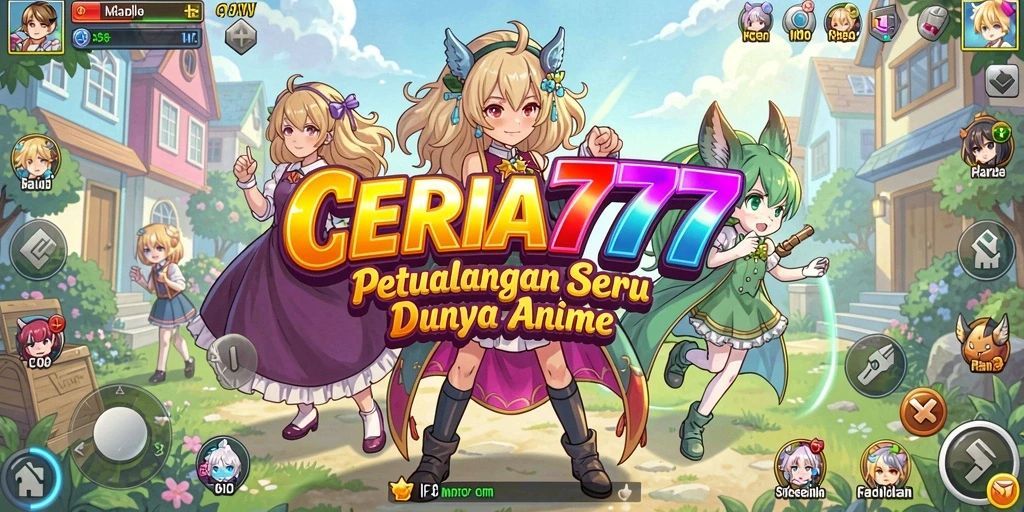 Tampilan gameplay CERIA777 yang mengasyikkan dan penuh warna.