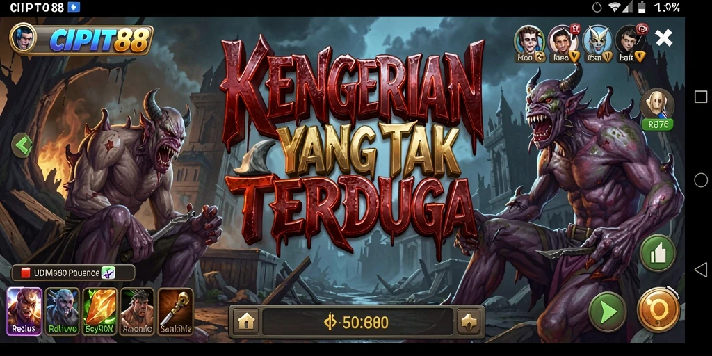 Gameplay CIPIT88 yang menegangkan dan atmosfer horor yang mendalam.
