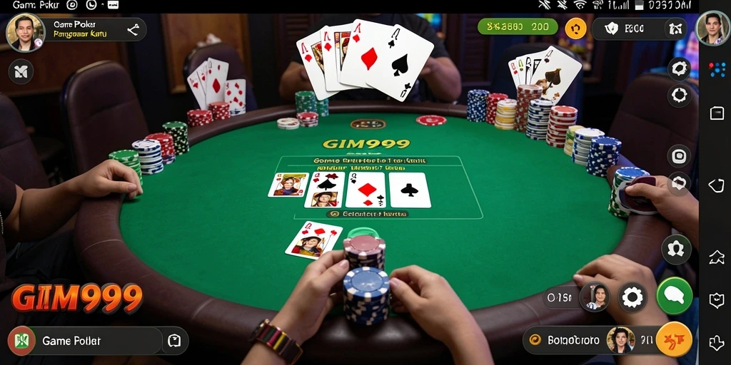 Tampilan gameplay GIM999 yang menarik dan interaktif.