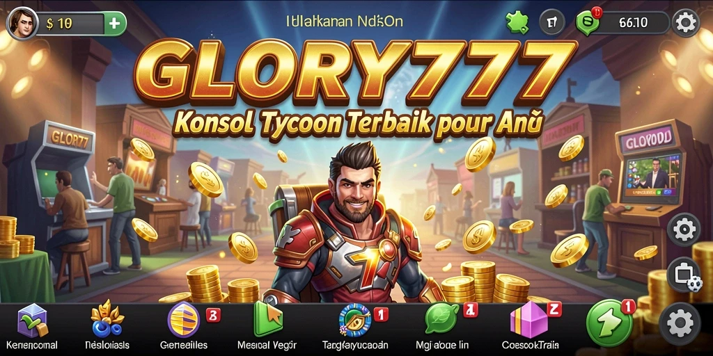 Screenshot gameplay menampilkan dinamika seru dalam <strong>GLORY777</strong> sebagai game Tycoon.