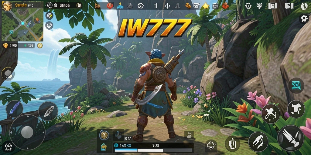Tampilan gameplay IW777 yang memukau dan interaktif.