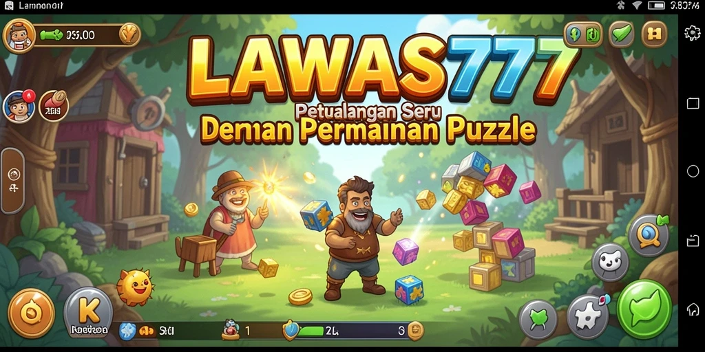 Tampilan gameplay LAWAS777 yang menarik dan penuh warna.