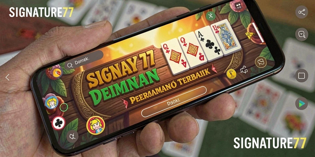 Tampilan gameplay yang menarik dari SIGNATURE77 dengan karakter dan grafis menawan.