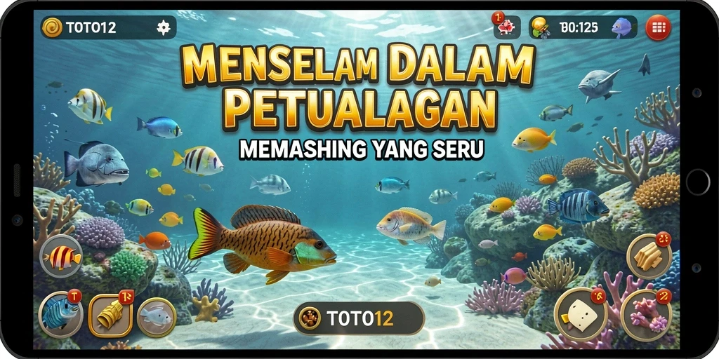 Tangkapan ikan yang luar biasa dalam gameplay TOTO12.