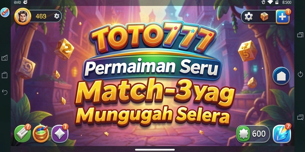 Tampilan gameplay TOTO777 yang seru dan menantang.